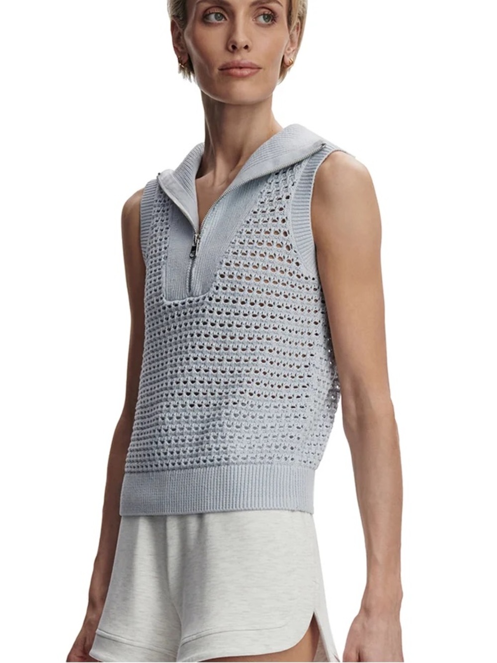 Varley Bains Half Zip Sweater Top
